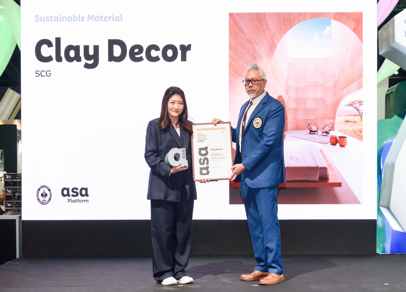 COTTO CLAY DECOR Collection คว้ารางวัล ASA Platform Selected Materials 2025 ในหมวด Sustainable Materials